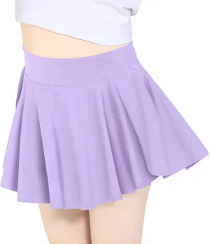 Toddler Tennis Skirt,Toddler Skort, Baby Girls for School Kids, Athletic Butterfly Flowy Shorts with Pocket