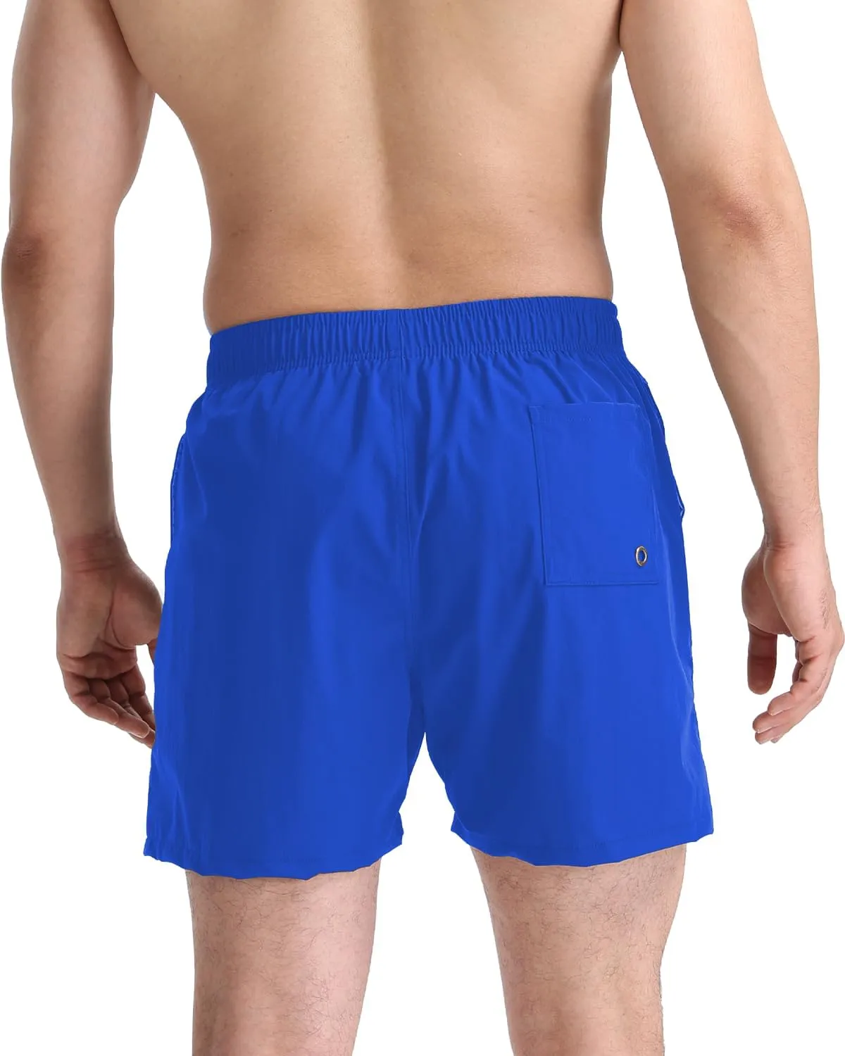 TUVEKE Men's Swim Trunks Quick Dry Bathing Suit for Men 5 Inch Inseam with Mesh Liner Mens Swimming Shorts Beach Shorts S-XXL