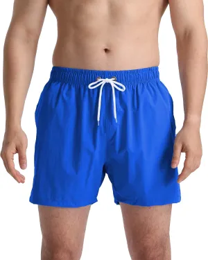 TUVEKE Men's Swim Trunks Quick Dry Bathing Suit for Men 5 Inch Inseam with Mesh Liner Mens Swimming Shorts Beach Shorts S-XXL