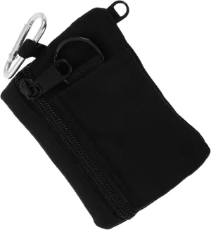 VALICLUD Multi-purpose Keychain Pouch for Men Small Coin Pouch Zipper Outdoor Accessory Bag for Keys Coins Wristlet Hiking Travel