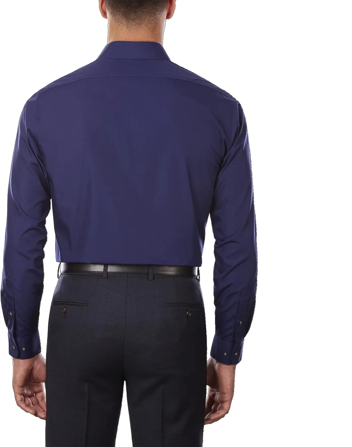 Van Heusen Men's Tall FIT Dress Shirts Poplin