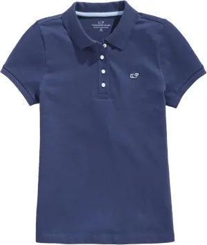 vineyard vines Girls' Classic Pique Polo