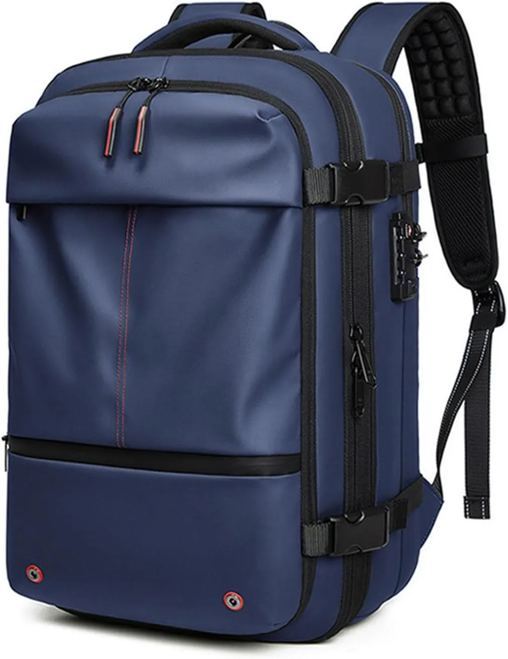 Voyagevac/Voyage Vac Backpack,Expandable Bag with Vacuum Compression,Capacity Air Seal Travel Waterproof Pack for Travel (Blue)