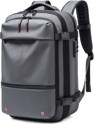 Voyagevac/Voyage Vac Backpack,Expandable Bag with Vacuum Compression,Capacity Air Seal Travel Waterproof Pack for Travel (Gray)