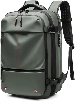 Voyagevac/Voyage Vac Backpack,Expandable Bag with Vacuum Compression,Capacity Air Seal Travel Waterproof Pack for Travel (Green)