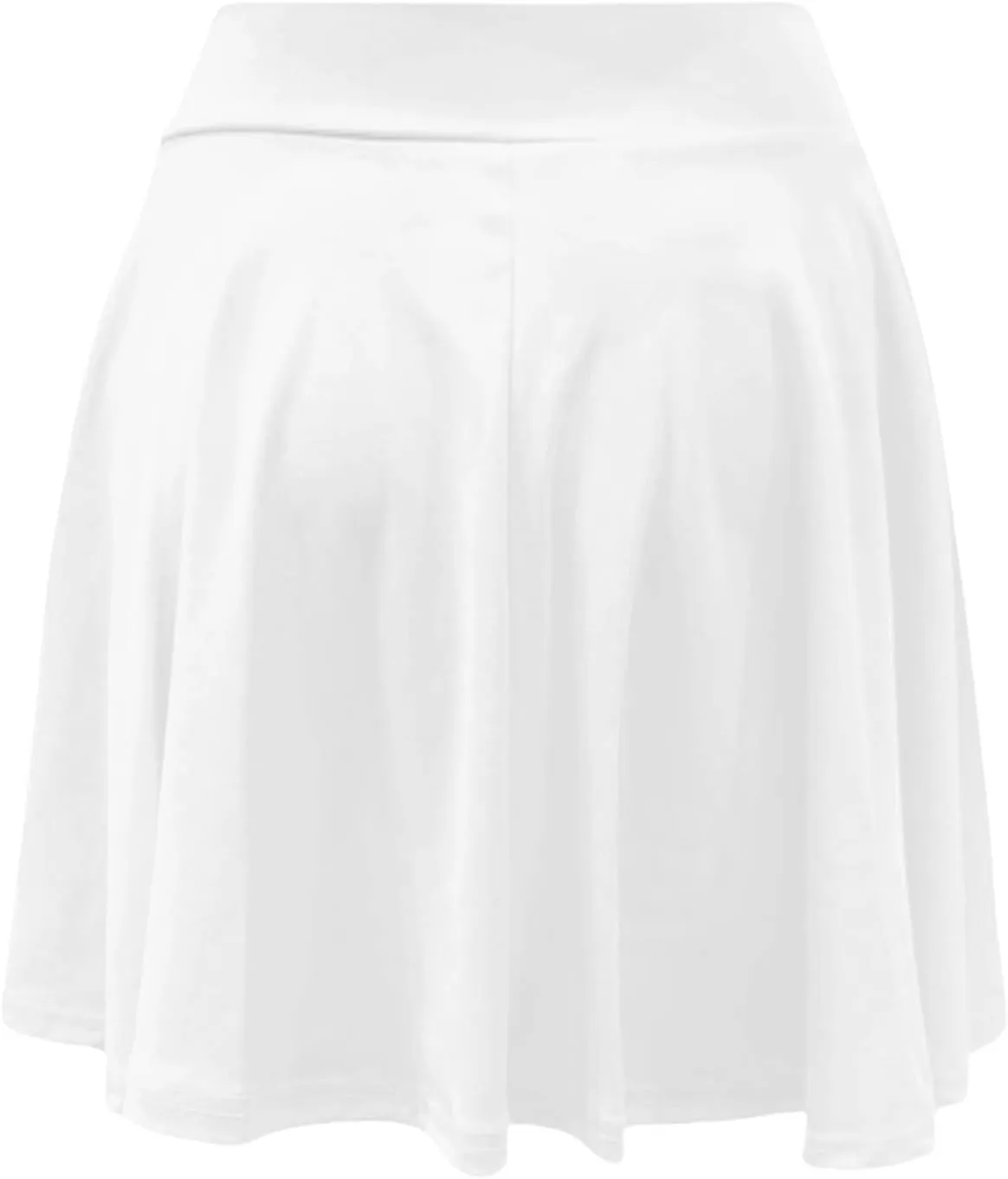 Women Long Skort High Waisted Tummy Control Workout Athletic Midi Pleated Skort for Women Summer Yoga Tennis Golf