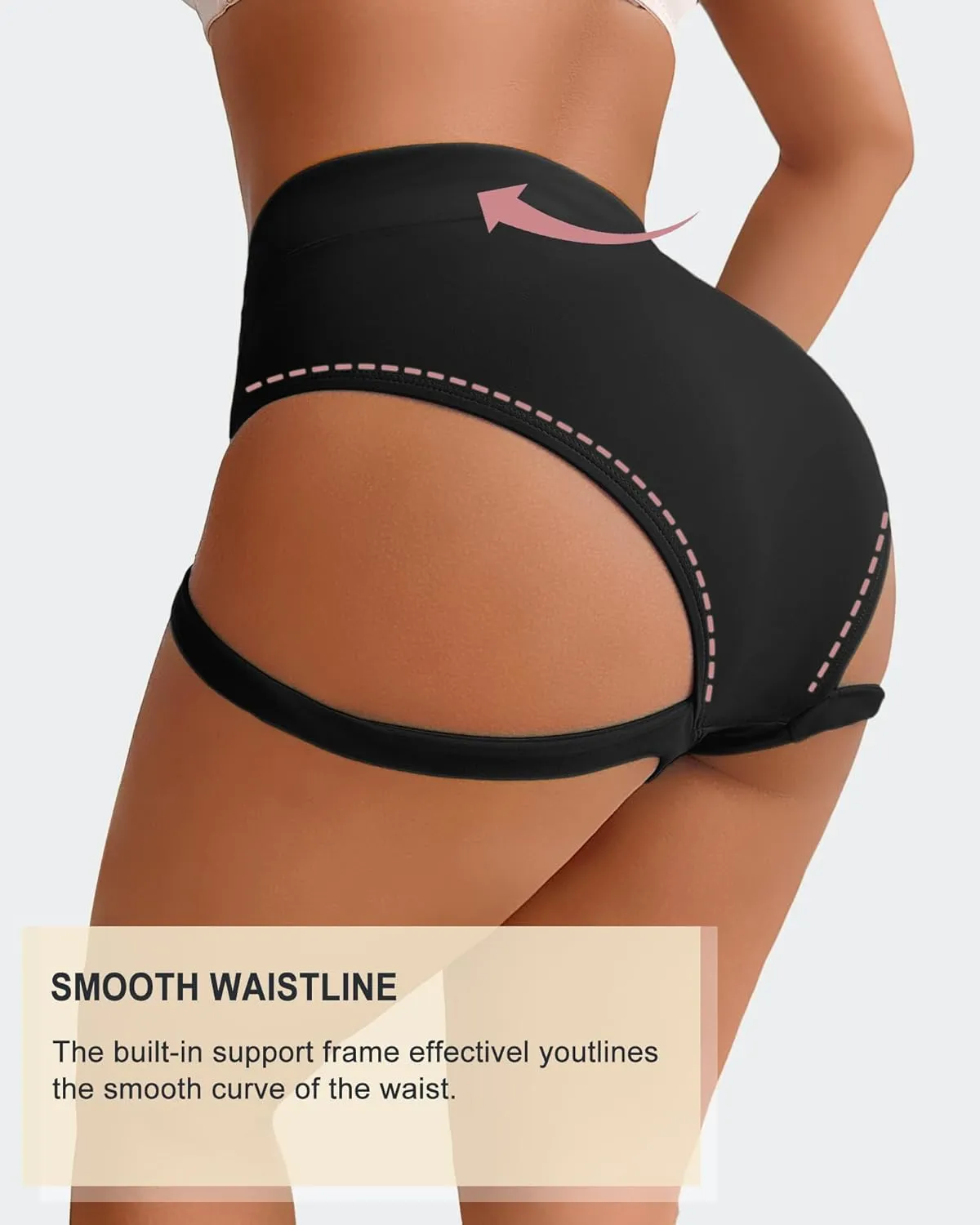 Women's Booty Shorts High Waisted for Women Pole Dance Yoga Hot Pants Butt Lifting Sports Scrunch Workout Gym Active