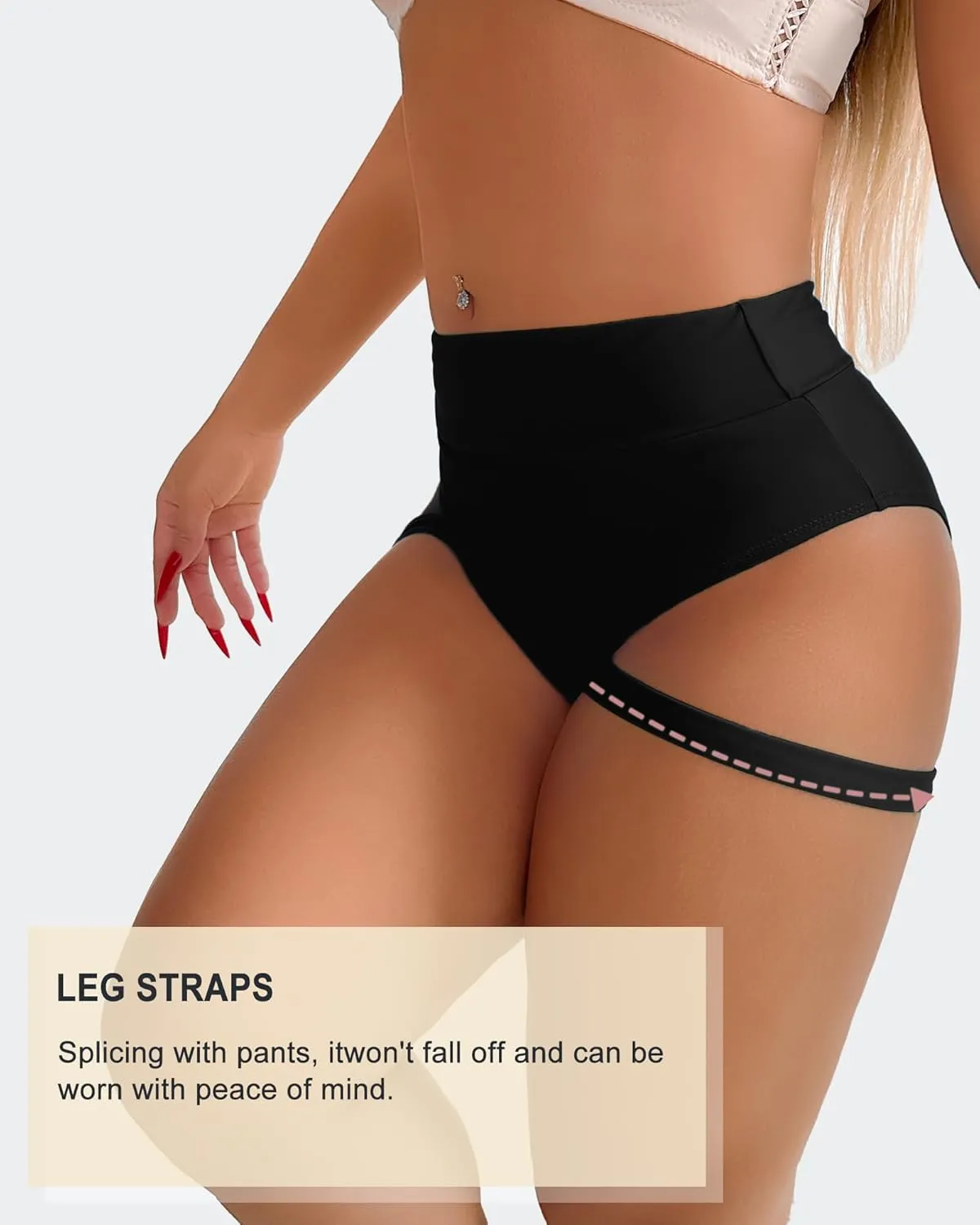 Women's Booty Shorts High Waisted for Women Pole Dance Yoga Hot Pants Butt Lifting Sports Scrunch Workout Gym Active