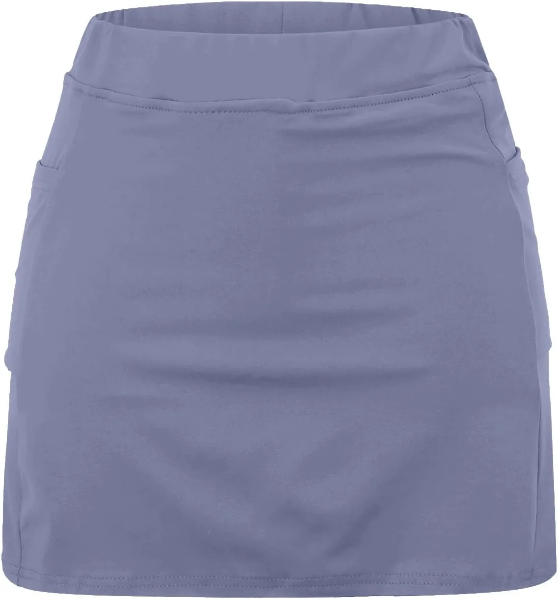 Womens Skorts with Pockets Tummy Control Plus Size Skorts Women High Waist Tummy Control with Side Pockets