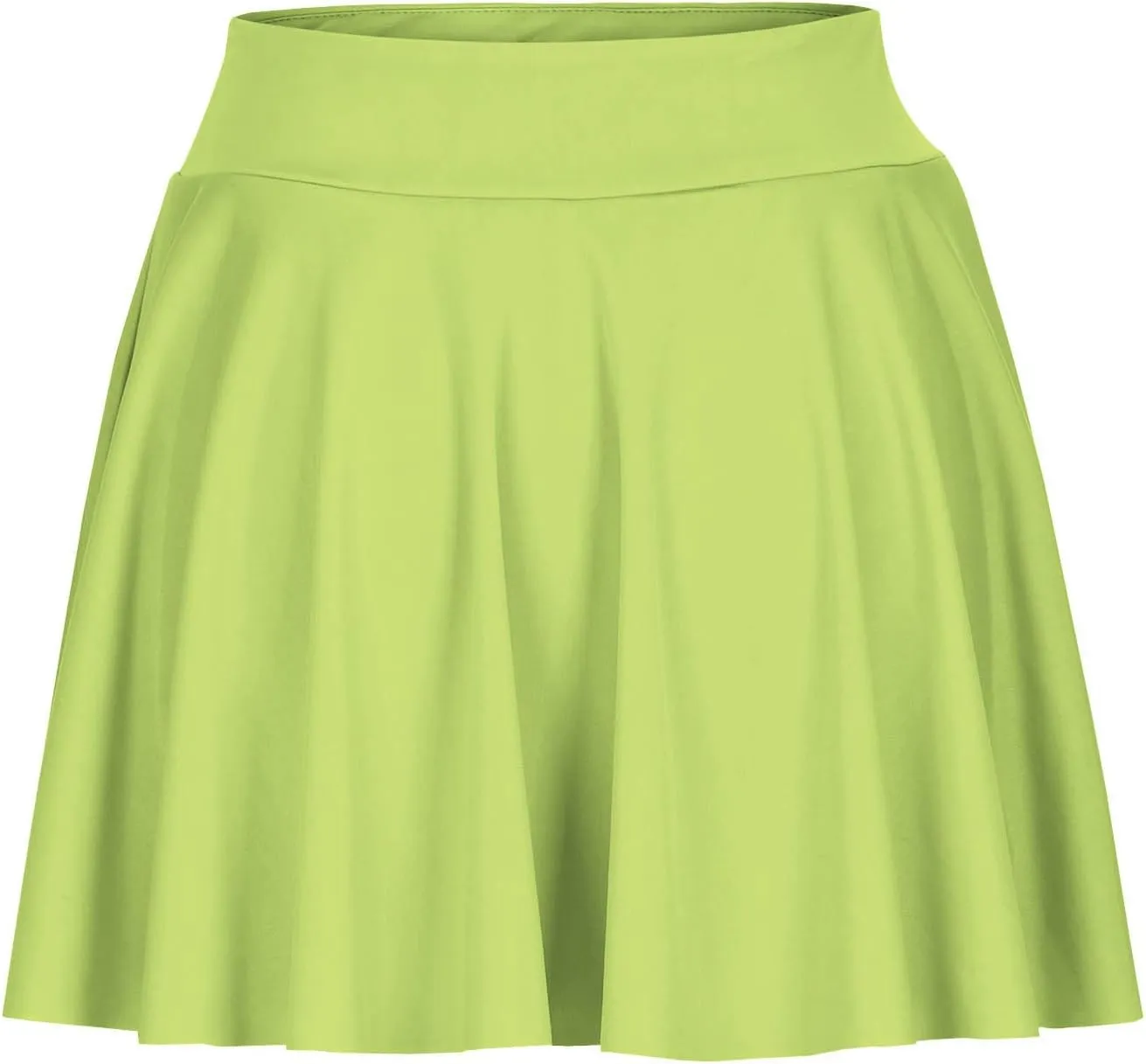 Womens Summer Tennis Skorts 2025 Quick Dry Ruffle Skirt Inner Shorts Solid High-Waisted Yoga Skort Gym Sports Clothes