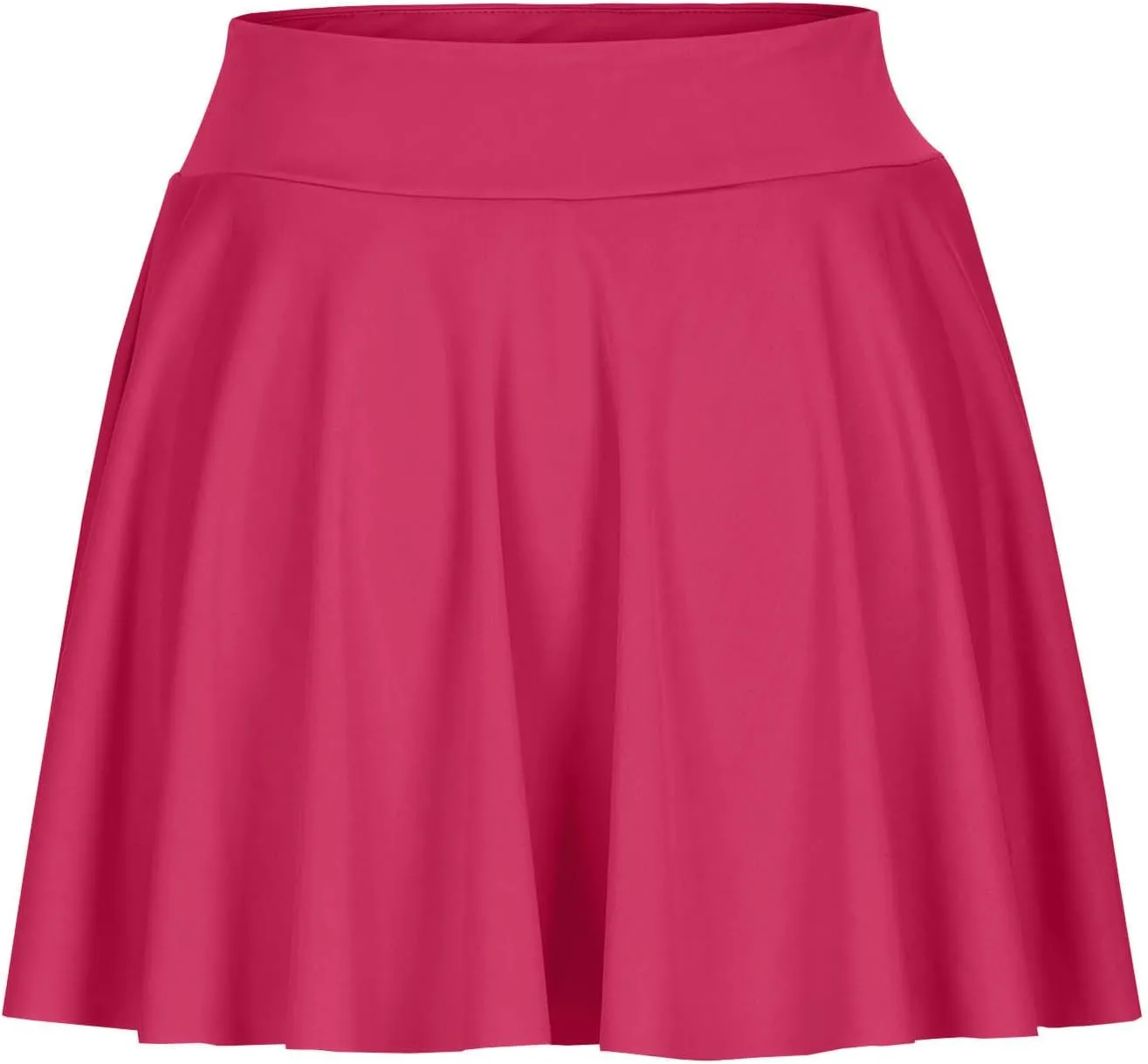 Womens Summer Tennis Skorts 2025 Quick Dry Ruffle Skirt Inner Shorts Solid High-Waisted Yoga Skort Gym Sports Clothes