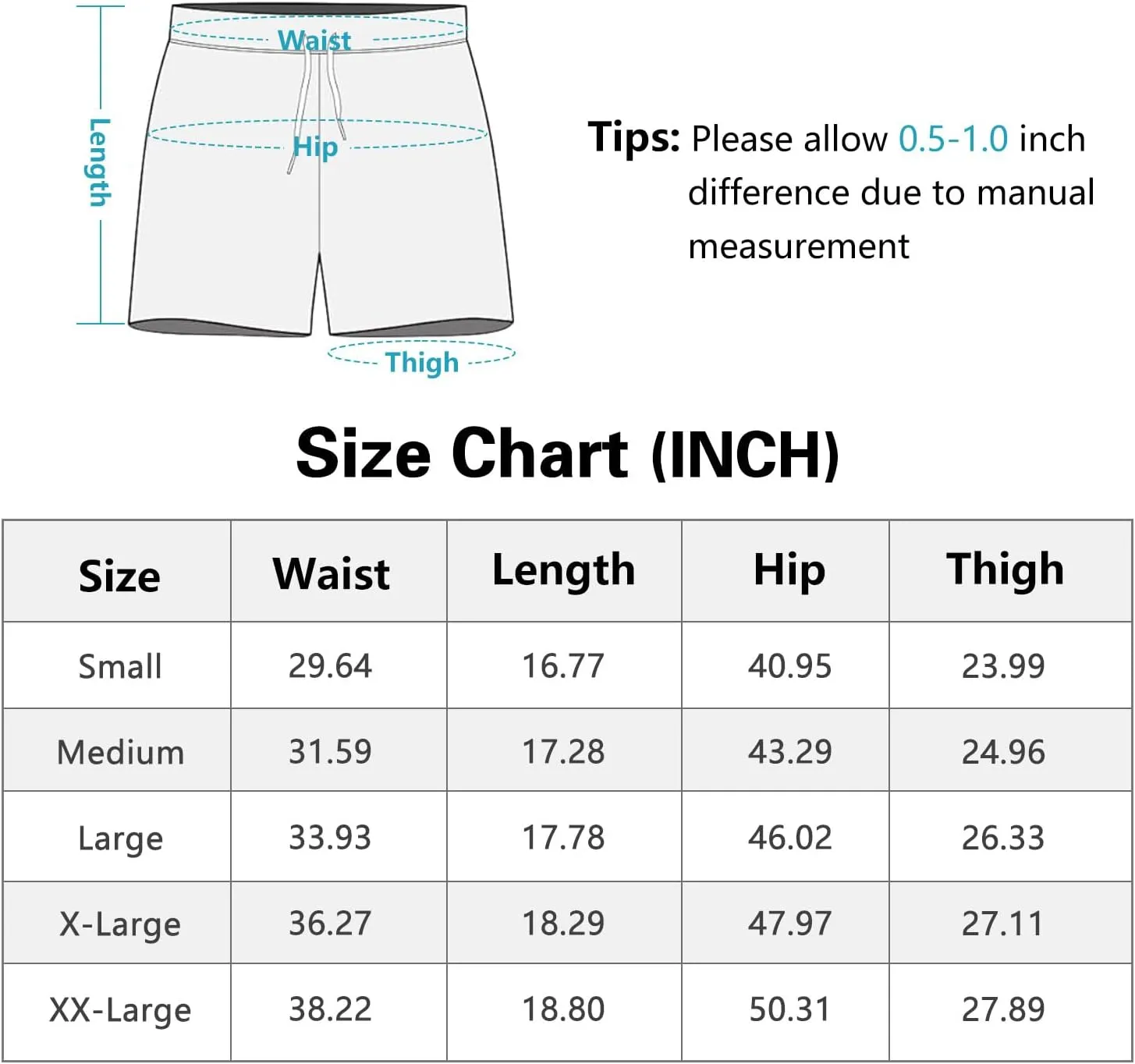 XiaoMoSha Mens Swim Trunks with Compression Liner 7" Quick Dry Board Shorts Bathing Suit with Pockets Swimwear Swimsuit S-2XL
